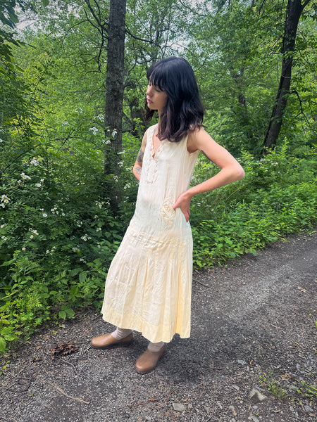 1920’s Silk Embroidered Dress