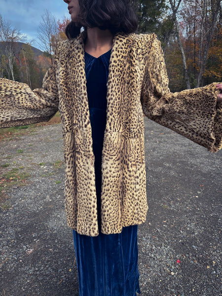1930’s Leopard Fur Coat