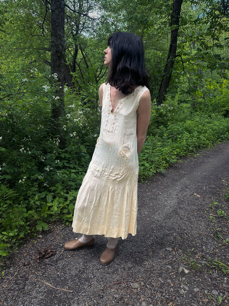 1920’s Silk Embroidered Dress