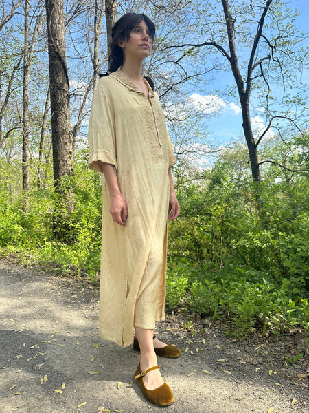 1920’s Pongee Silk Dress