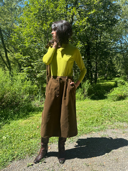 Yves Saint Laurent Corduroy Set