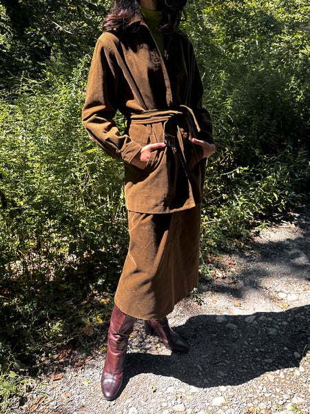 Yves Saint Laurent Corduroy Set