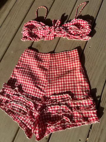1940’s Gingham Set