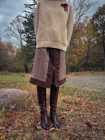 1970’s Plaid Skirt