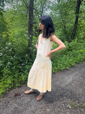 1920’s Silk Embroidered Dress