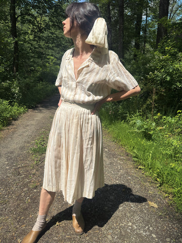 Striped Cotton Set