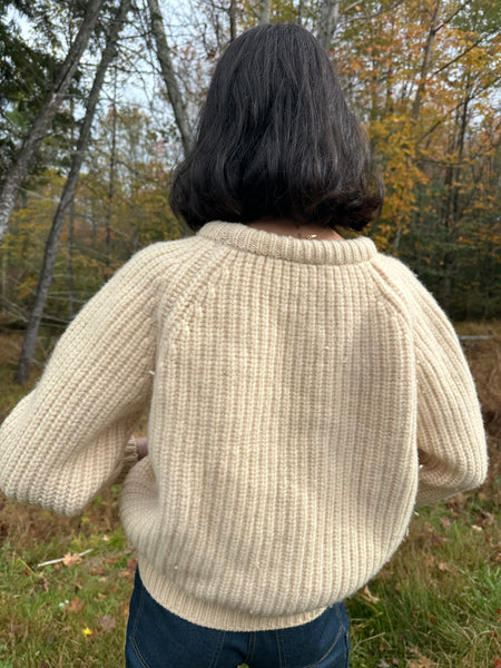 Cream Wool Sweater