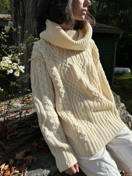 Merino Fisherman Sweater