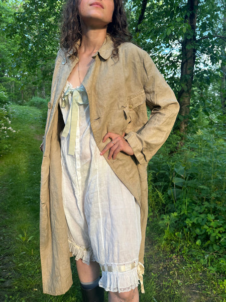 Antique Linen Duster
