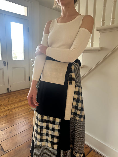 70’s Wool Blanket Skirt