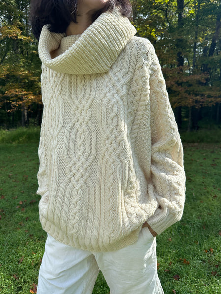 Merino Fisherman Sweater