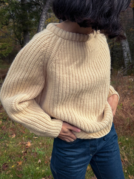 Cream Wool Sweater