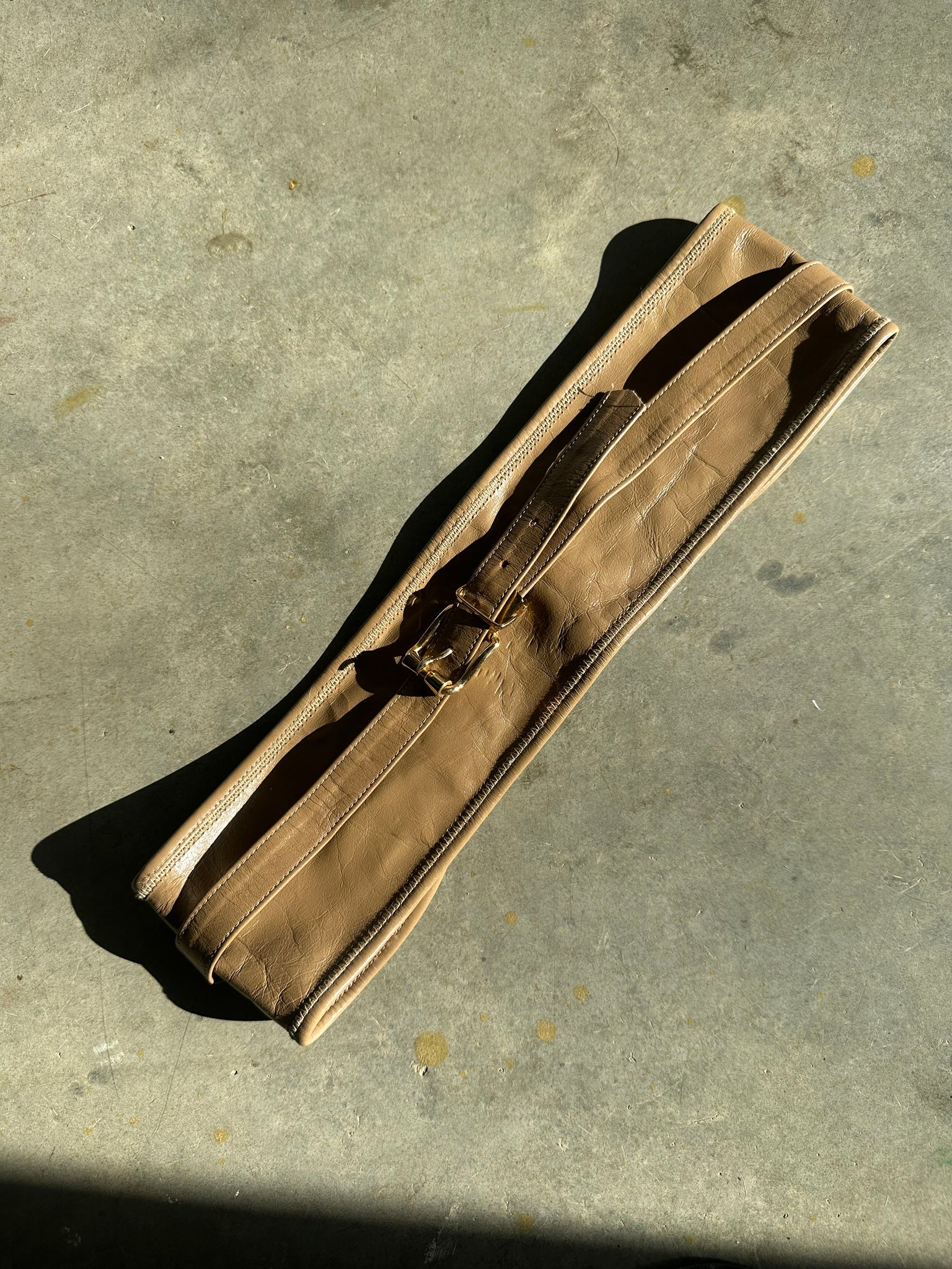 70’s Leather Wrap Belt