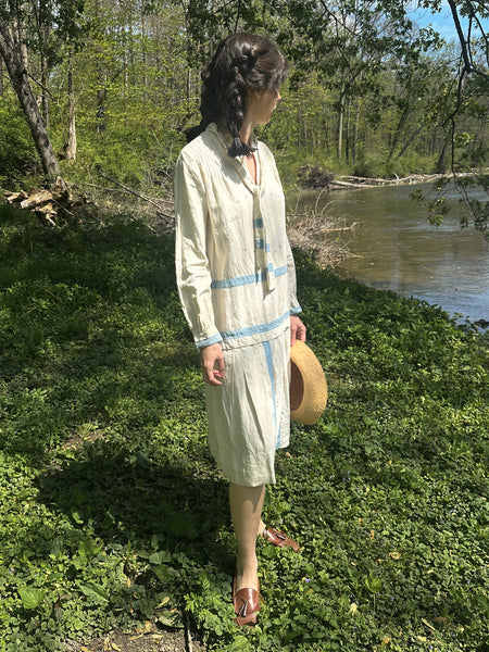 1920’s Linen Day Dress