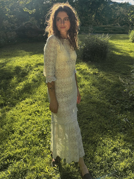 Edwardian Crochet Dress