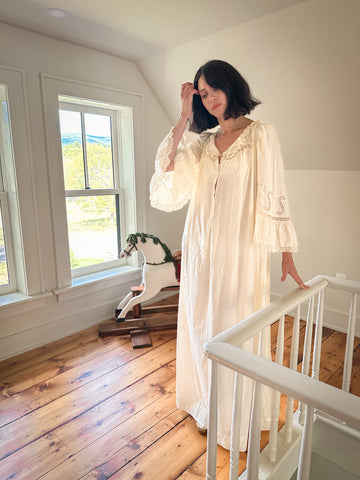 Edwardian Cotton Gown