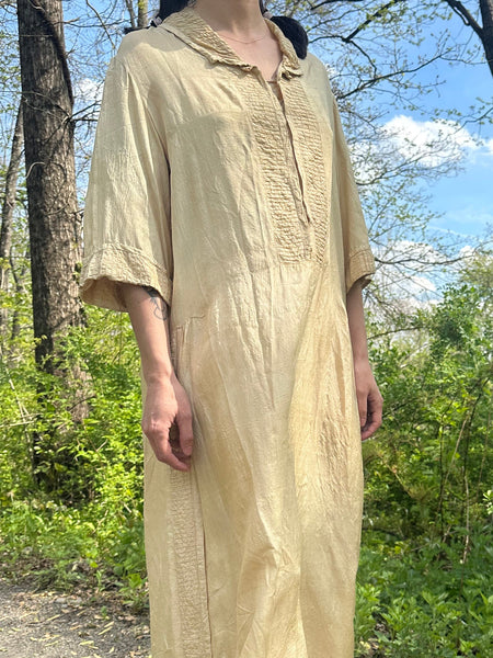 1920’s Pongee Silk Dress