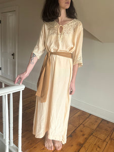 20's Silk Night Gown – Golden Threads