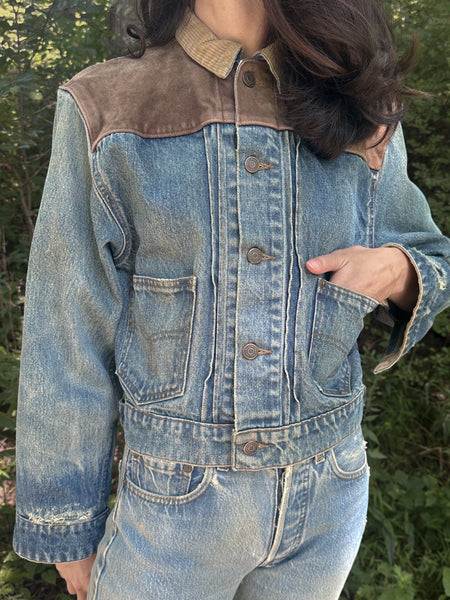 90’s Polo Ralph Lauren Cropped Denim Jacket