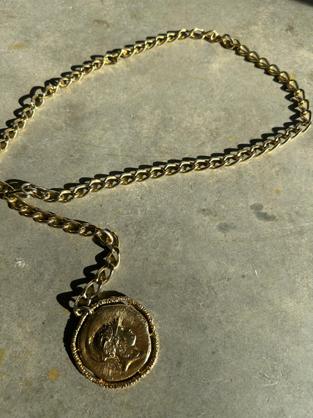 Roman Coin Chain Belt