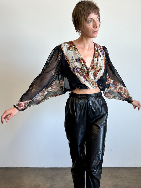 Dolman Sleeve Crop