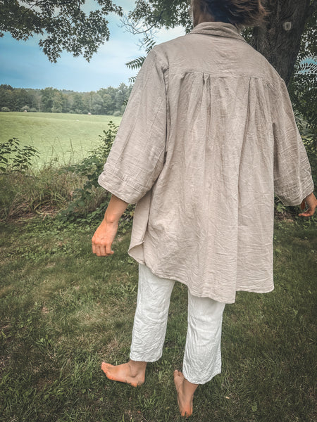 Oversized Cotton Shirt