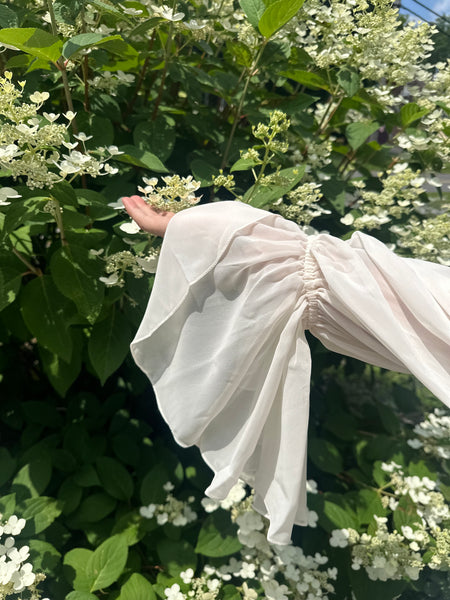 70’s Peignoir Chiffon Set