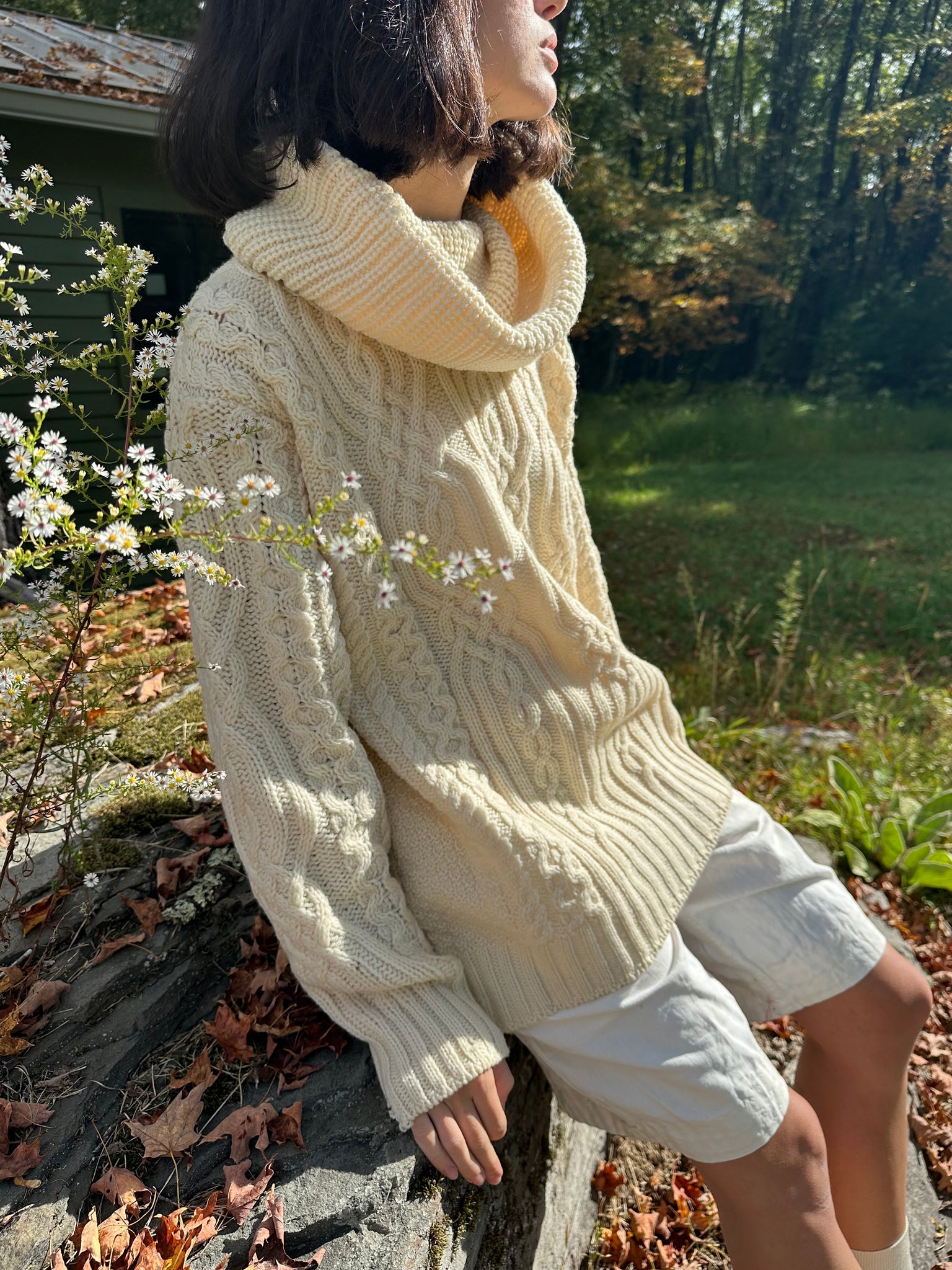 Merino Fisherman Sweater