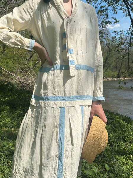 1920’s Linen Day Dress