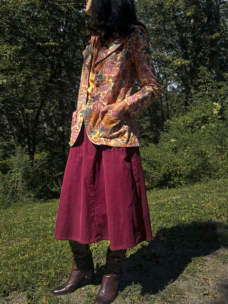 Mister Pants Cotton Floral Blazer