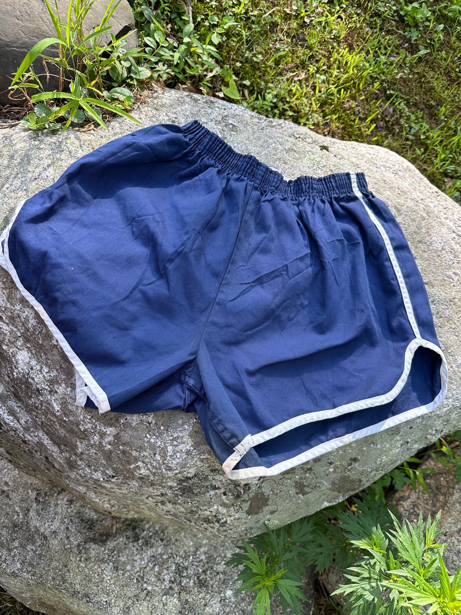 Navy Track Short XL
