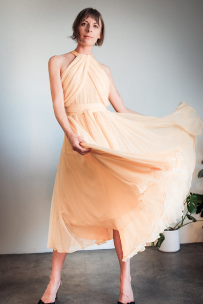 Wayne Clark Chiffon Dress