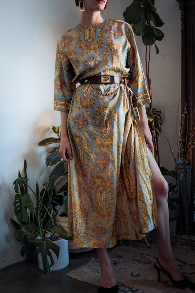 Paisley Wrap Dress