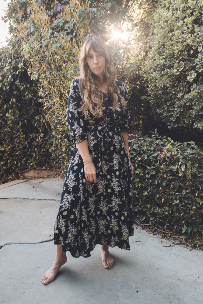 90's Floral Dress