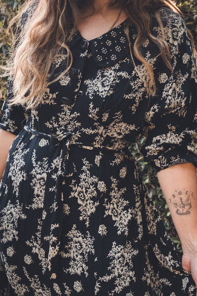 90's Floral Dress